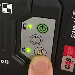 Krysslaser gjoer det selv test: Lasermarkeringen kan pulsere, hvis den skal brukes med en digital mottaker Krysslaser gjoer det selv test: Lasermarkeringen kan pulsere, hvis den skal brukes med en digital mottaker